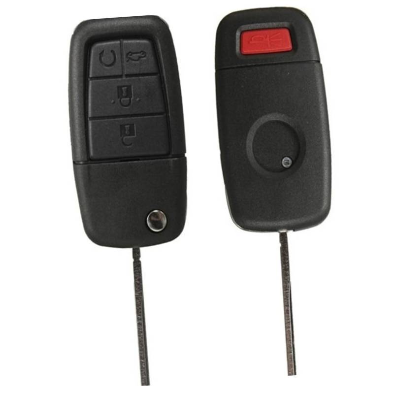 GRIRIW Faltbares Schlüsselgehäuse 4+1 Tasten Für G8 RC Schlüsselhülle Auto Schlüsselcase Kompatibel Mit Originalschlüssel von GRIRIW