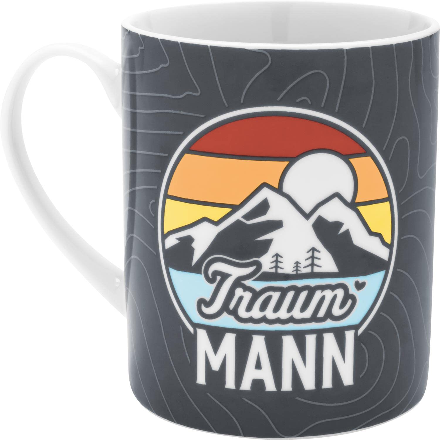 XL-Tasse Traummann: Porzellan-Tasse, 60 cl XL-Tasse Traummann: Porzellan-Tasse, 60 cl von GRUSS & CO