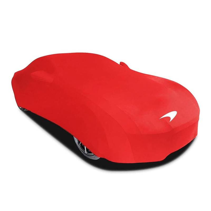 Auto Abdeckung für McLaren MP4-12C 2011–2014,wasserdichte Staubdicht Sonne Autoplane Autoschutzhülle Atmungsaktiv Zubehör,A-Red von GRZZCYBF
