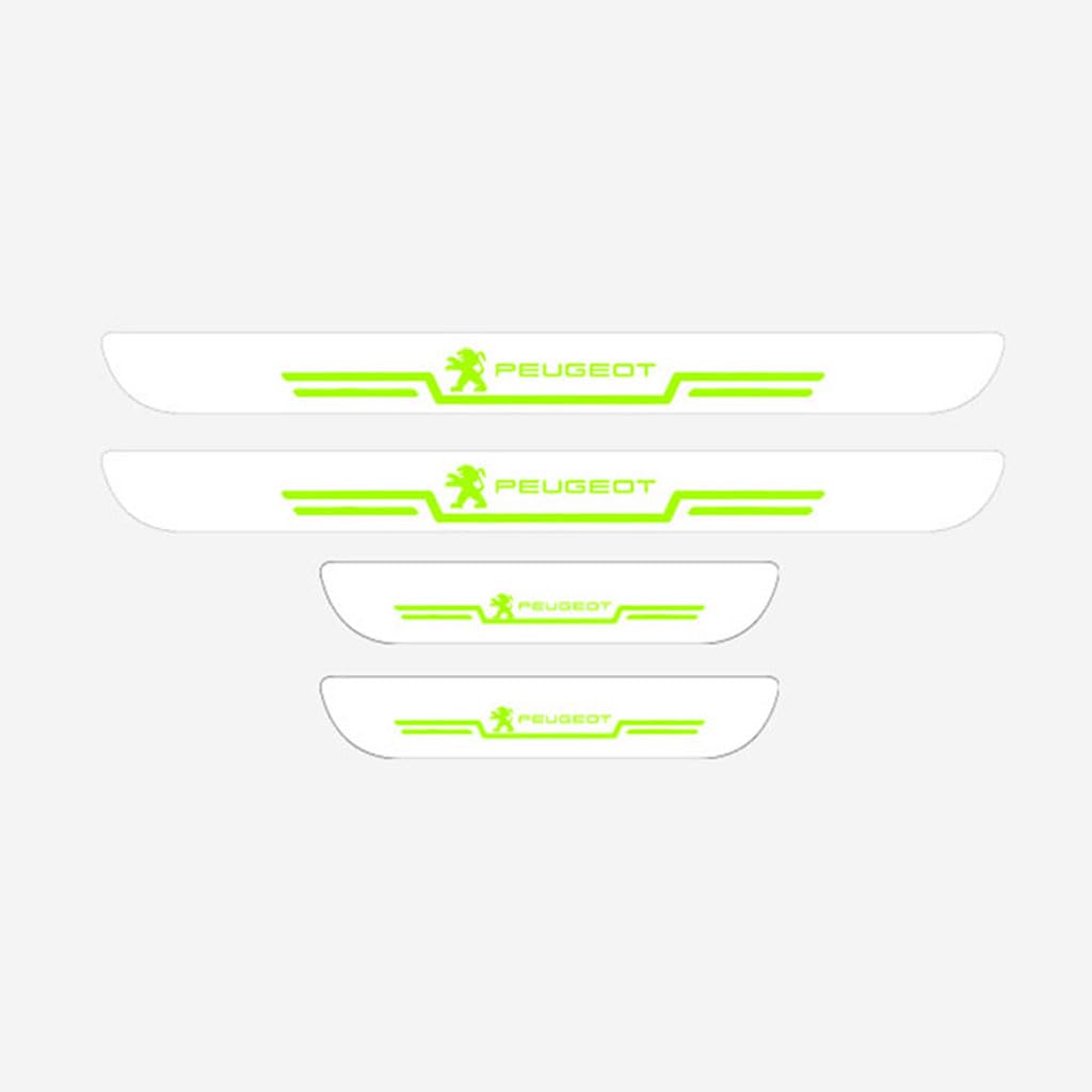 GRZZCYBF 4Pcs Türschweller Schutz for Peugeot 308CC 2009-2016,Einstiegsleisten Aufkleber Auto Türschutz Anti Kratzer Einstiegsleisten Auto Zubehör,A-1-luminous GRZZCYBF 4Pcs Türschweller Schutz for Peugeot 308CC 2009-2016,Einstiegsleisten Aufkleber Auto Türschutz Anti Kratzer Einstiegsleisten Auto Zubehör,A-1-luminous von GRZZCYBF