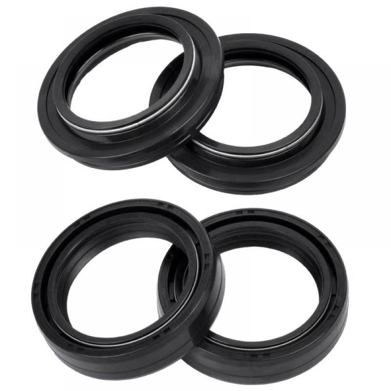 37x50x11 Motorrad -Frontgabel -Dämpferöldichtung und Staubbedeckung kompatibel mit 300 ABS KRT Edition EX300(2pcs Seal 2pc Cover) von GRzHKN