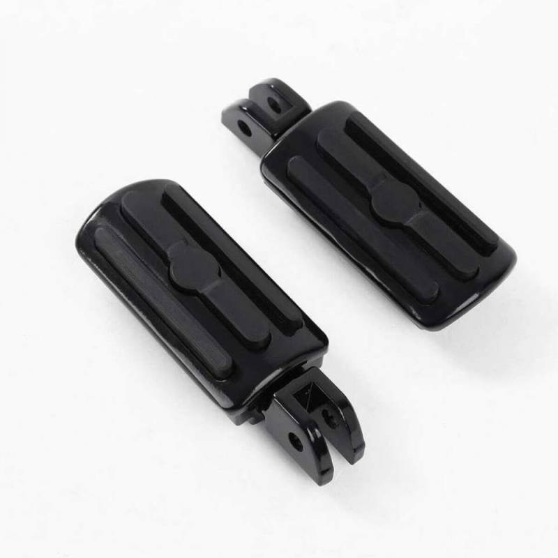 Black Rider Foot Pegs und Fußstützen kompatibel mit der FXBB Street Bob Low Rider Sport FLSB Softail Breakout FXBR Modelle 2018 bis 2021(NO 1) von GRzHKN
