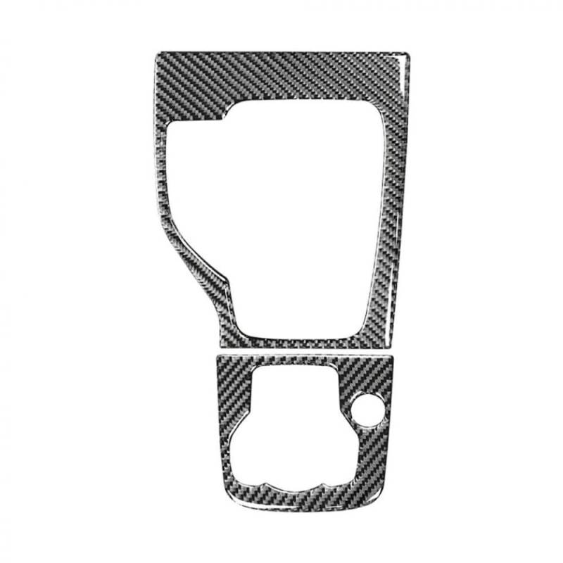 Carbon Faser -Gang -Schaltknauf -Panel -Abdeckungsverkleidung kompatibel mit 3 Axela 2014 2015 2016 2017 Linkshänder -Antriebszubehör von GRzHKN