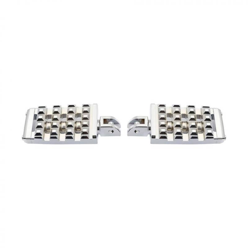 Footpegs kompatibel mit dem Softail Standard 2020 bis 2023 Sportmodelle 2018 bis 2021 Breakout 114 und Street Bob 2018 bis 2020 kompatibel(Chrome for Rider) von GRzHKN