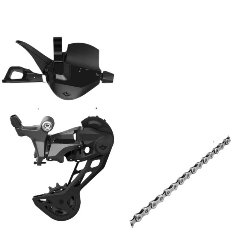 Hinweise 10s 11s U6000 MTB 1x10/11 Speed ​​GroupSet -Komponenten Kompatibel mit Fahrräder(10S 43T Group) von GRzHKN
