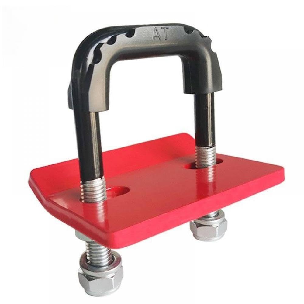 Hochleistungsanhänger-Anhängerkupplung Stabilisator Anti-Rattle-Dämpfer Schleppschleppschlepper U-Bolt Kompatibel mit Anhängerkupplungen kompatible Teile(Red) von GRzHKN