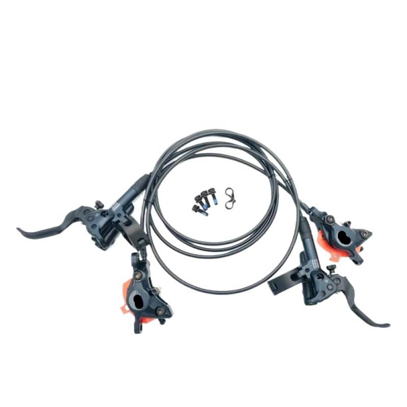 Hydraulische Scheibenbrems -Set kompatibel mit Mountainbikes SLX M7100 2 Piston und M7120 4 Kolben(M7100 Resin) von GRzHKN
