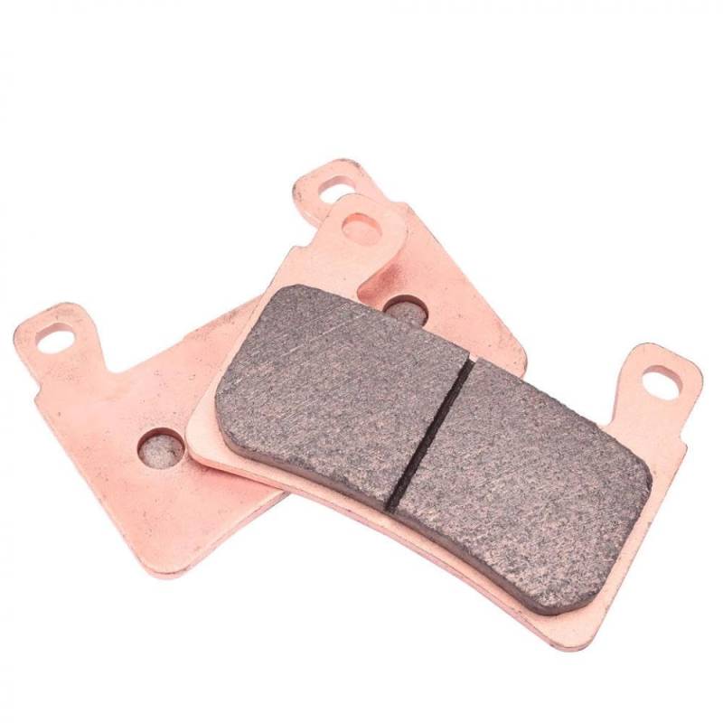 Vorder- und hinterer Bremsblock -Set kompatibel mit ZX6R ABS 636CC -Modellen von 2013 bis 2020(1pair Copper Front) von GRzHKN