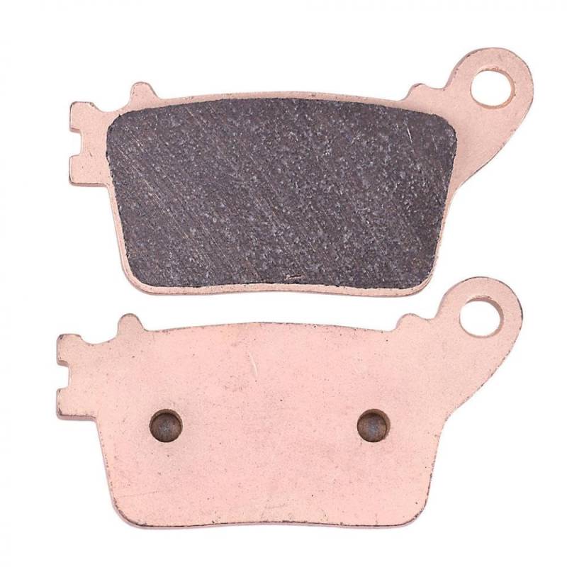 Vorder- und hinterer Bremsblock -Set kompatibel mit ZX6R ABS 636CC -Modellen von 2013 bis 2020(1pair Copper Rear) von GRzHKN