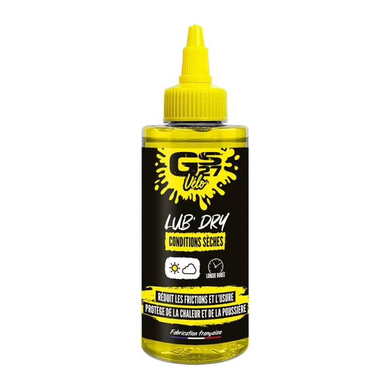 GS27 Lub' Dry – ideal bei trockenen Bedingungen – reduziert Reibung und schützt vor Hitze – 150 ml von GS27