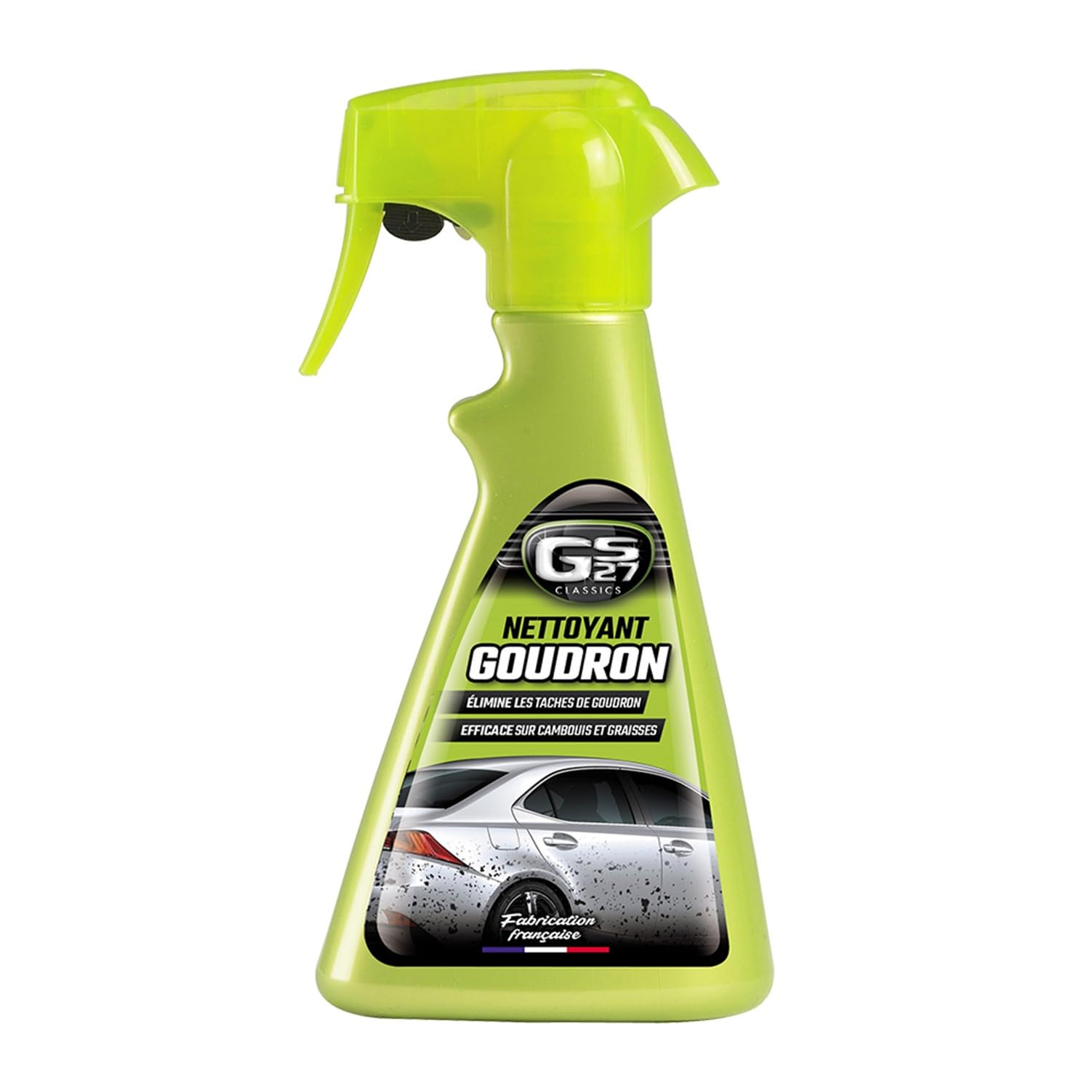 GS27 - Reinigungsmittel für Teer Auto – entfernt Flecken von Teer, Cambouis, Fett – Spray 250 ml von GS27