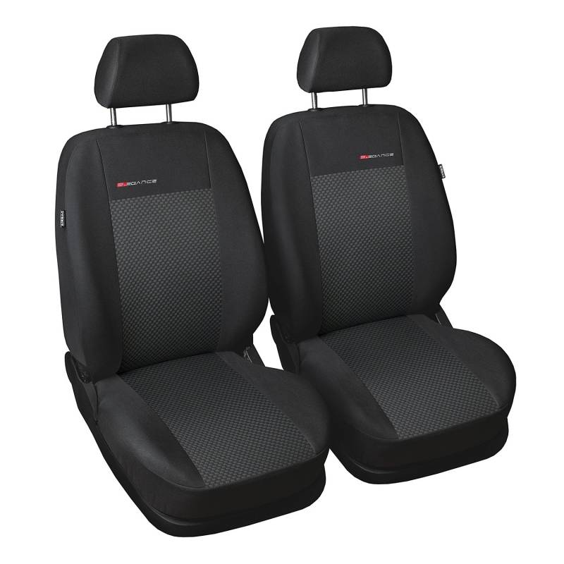 GSC Sitzbezüge Universal Schonbezüge 1+1 kompatibel mit FIAT DOBLO von GSC