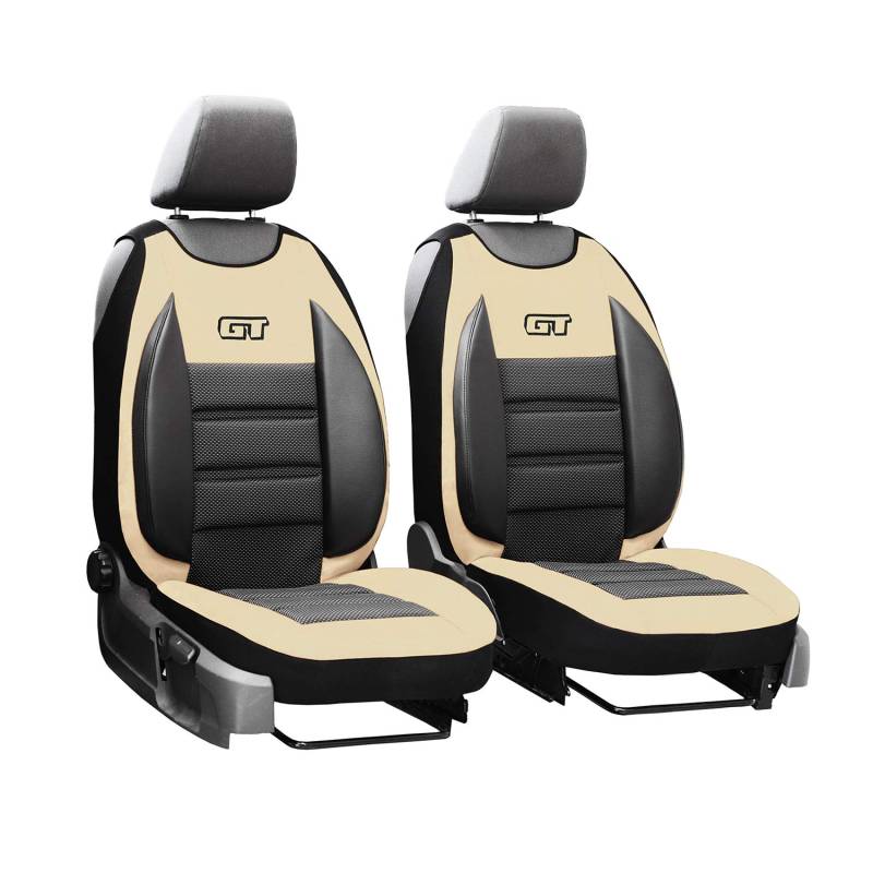 GSC Sitzbezüge Universal Schonbezüge 1+1 kompatibel mit Ford TOURNEO Custom von Auto-Dekor