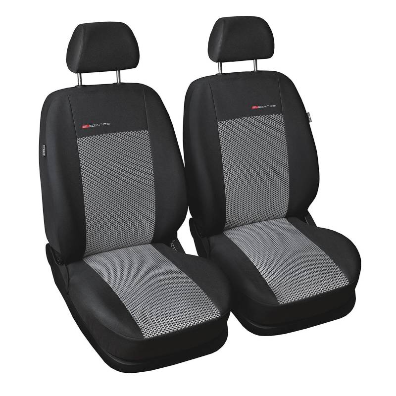 GSC Sitzbezüge Universal Schonbezüge 1+1 kompatibel mit Renault CLIO von GSC