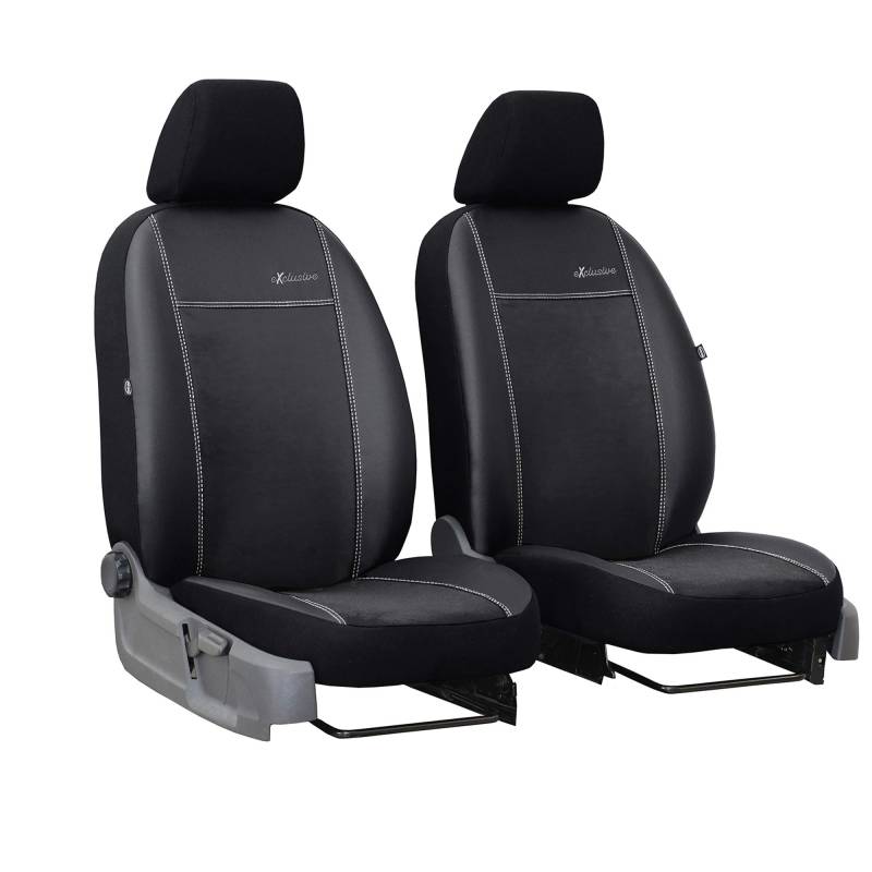 GSC Sitzbezüge Universal Schonbezüge 1+1 kompatibel mit Toyota HILUX VII von GSC