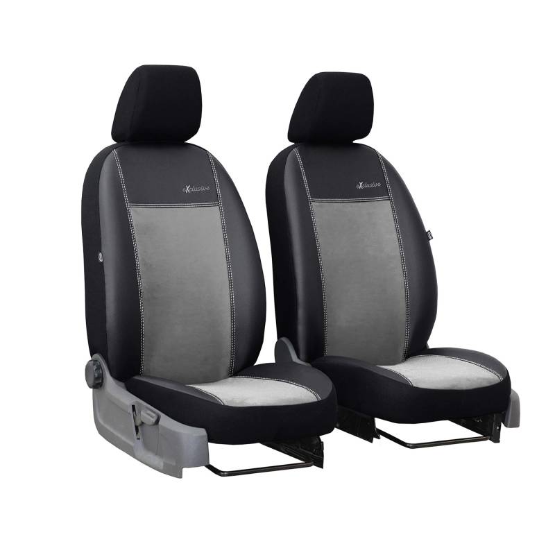 GSC Sitzbezüge Universal Schonbezüge 1+1 kompatibel mit Toyota HILUX VII von Auto-Dekor