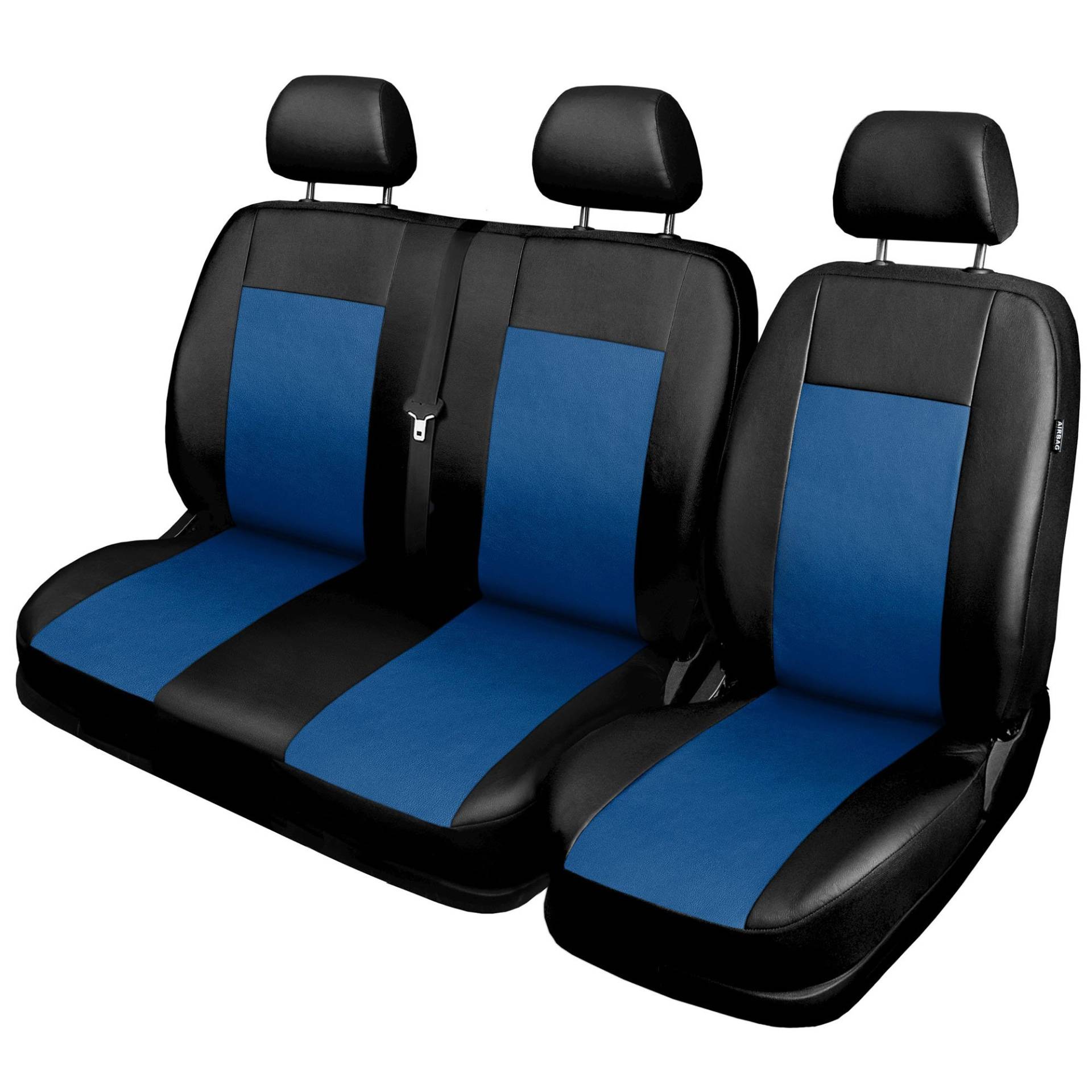 GSC Sitzbezüge Universal Schonbezüge 1+2 kompatibel mit FIAT DUCATO von GSC