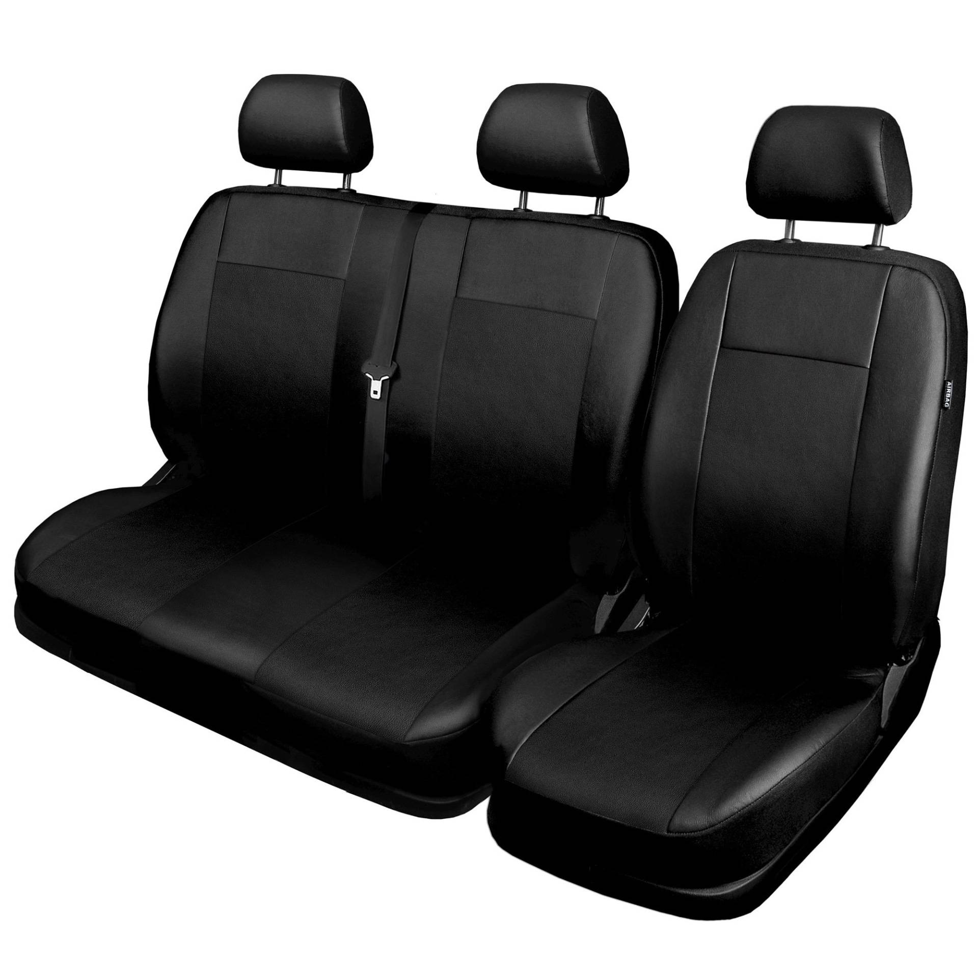 GSC Sitzbezüge Universal Schonbezüge 1+2 kompatibel mit Renault Master von GSC