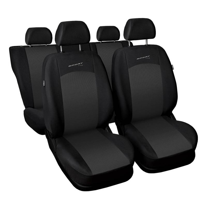 GSC Sitzbezüge Universal Schonbezüge kompatibel mit FIAT SEDICI von GSC