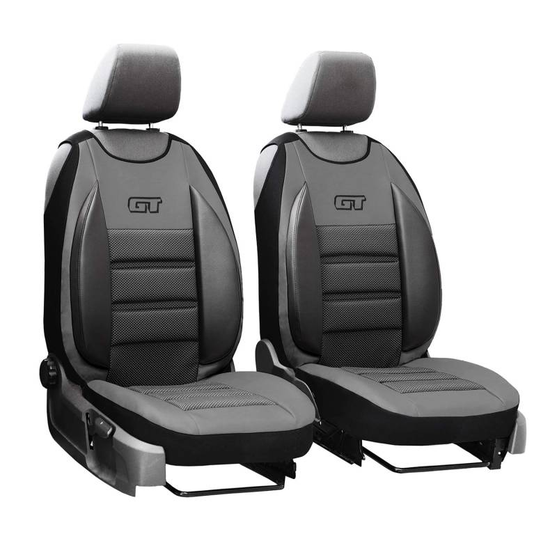 GSC Sitzbezüge Universal Schonbezüge 1+1 kompatibel mit Ford Transit Custom von GSC