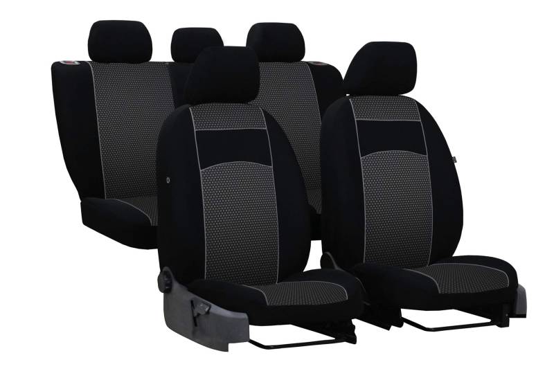 GSC Sitzbezüge Universal Schonbezüge kompatibel mit OPEL Corsa C von Auto-Dekor