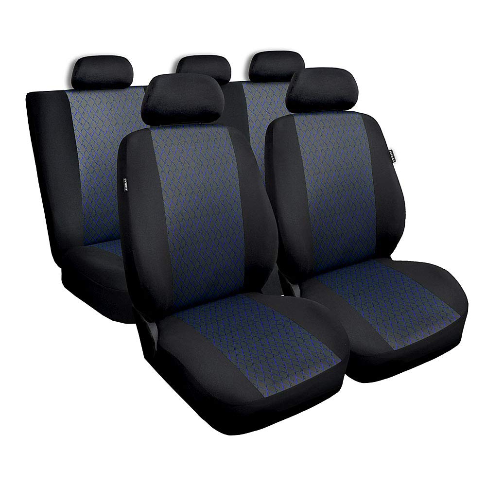 GSC Sitzbezüge Universal Schonbezüge kompatibel mit Renault CLIO von GSC