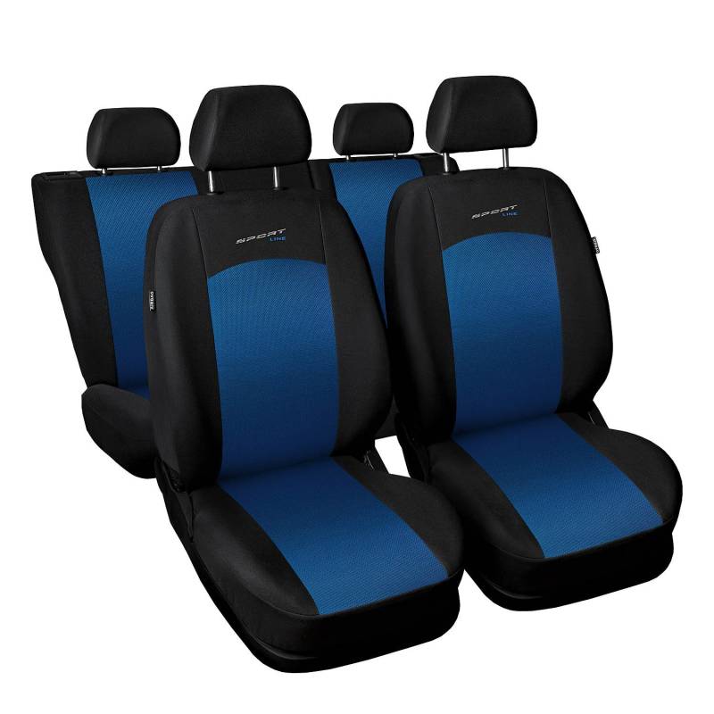 GSC Sitzbezüge Universal Schonbezüge kompatibel mit VW Caddy von GSC