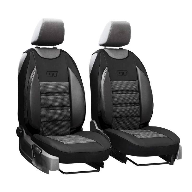 GSC Sitzbezüge Universal Schonbezüge 1+1 kompatibel mit Ford Transit Courier von Auto-Dekor