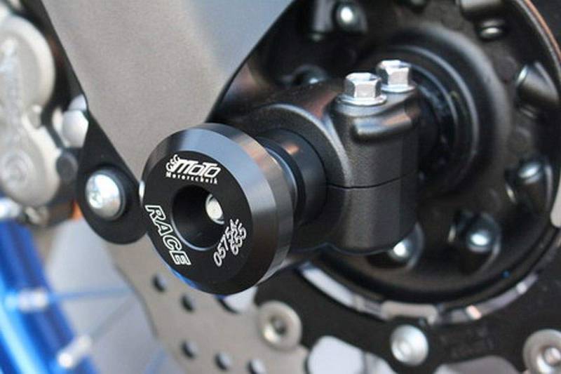 GSG-Moto Sturzpads Vorderrad passend für Yamaha Ténéré 700 DM071/DM081 ab 2019 Crash Pads von GSG Mototechnik