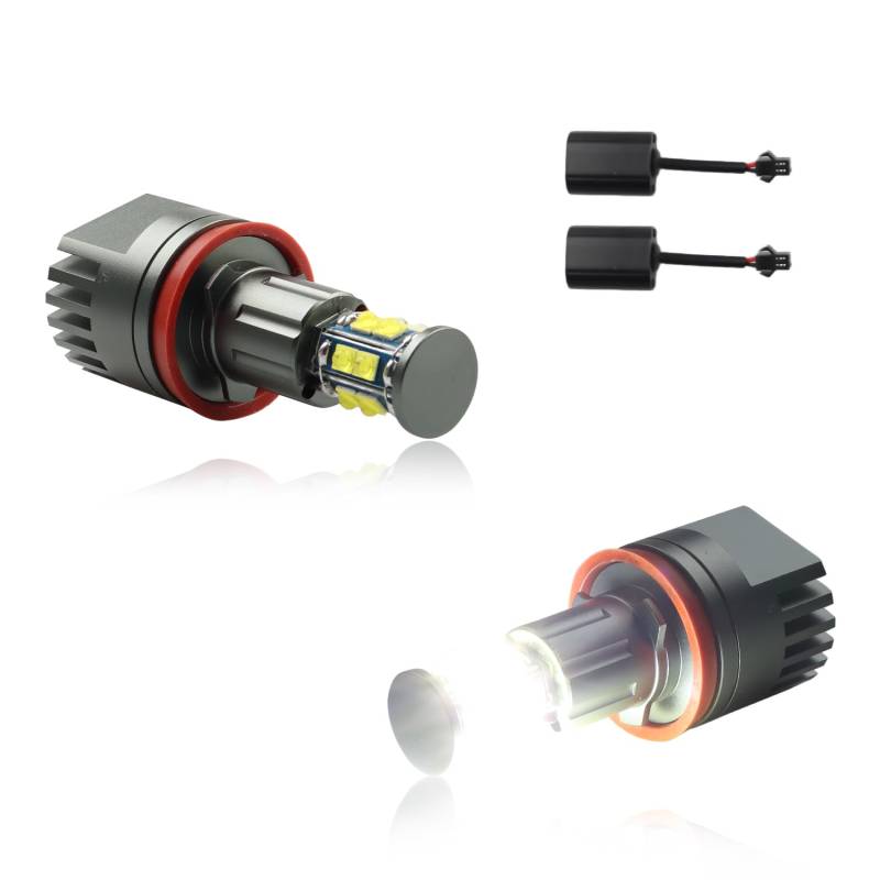 GSOWO Halo Marker Ring für X5 E70 X6 E71 E90 E91 E92 M3 E89 E82 E87, [Langlebig & Effizient] Hochwertige Can-bus Fehlerfrei, 2 Stücke von GSOWO