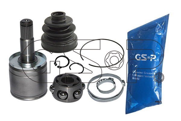 Gelenksatz, Antriebswelle Vorderachse links getriebeseitig GSP 639049 von GSP