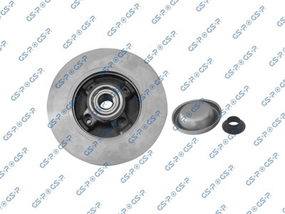 Gsp Bremsscheibe Hinten Voll mit Radlager [Hersteller-Nr. 9230148K] für Citroën, Peugeot von GSP