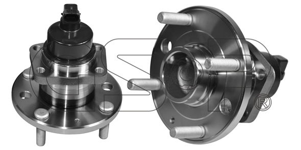 Radlagersatz Hinterachse beidseitig GSP 9400049 Radlagersatz Hinterachse beidseitig GSP 9400049 von GSP