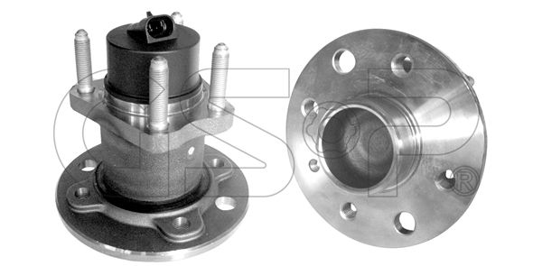 Radlagersatz Hinterachse beidseitig GSP 9400064 von GSP