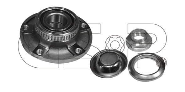 Radlagersatz Vorderachse beidseitig GSP 9237002K von GSP