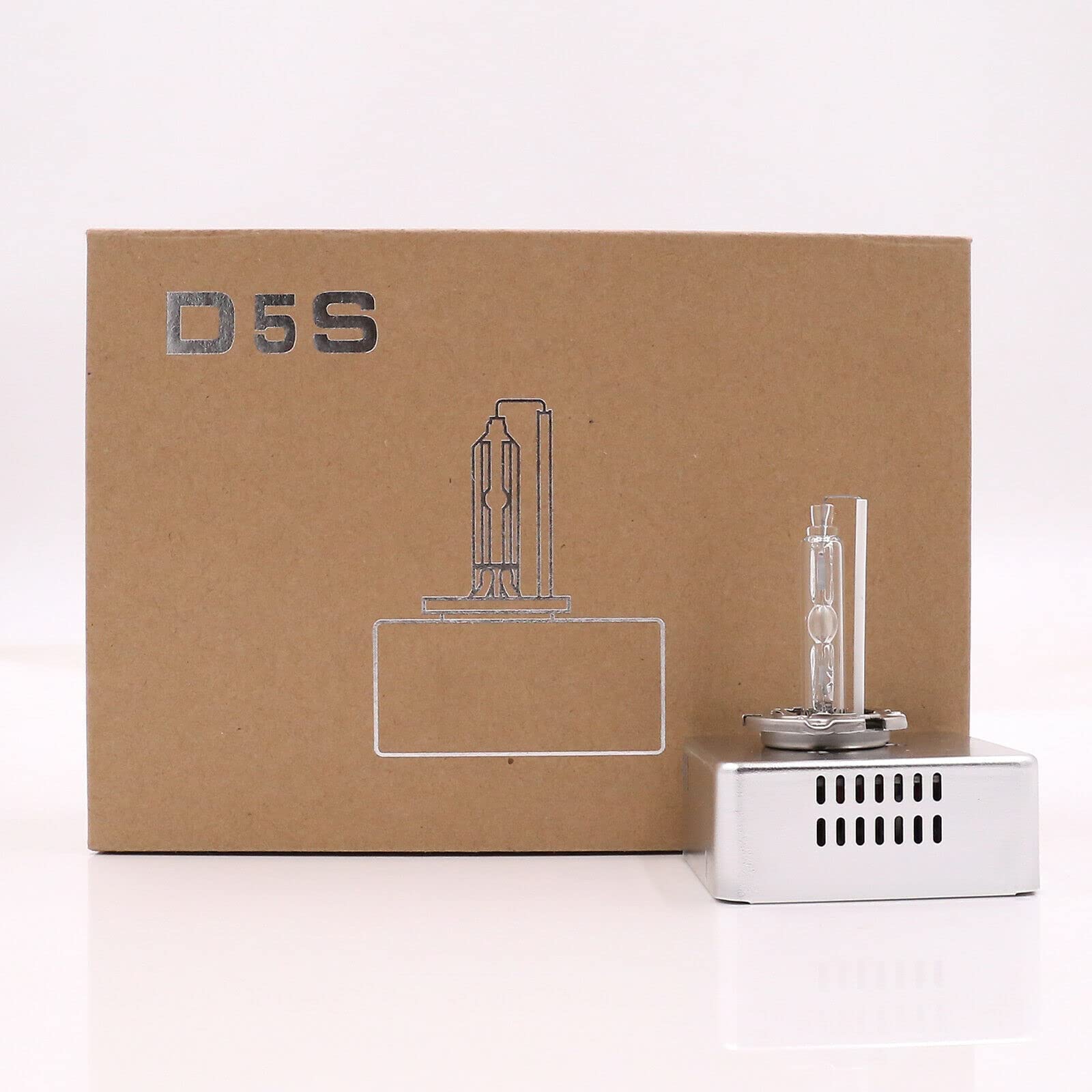GSRECY D5S Xenon HID-Scheinwerferlampe, 6500K 12V 40W D5S Weiß Scheinwerferlampe Kompatibel mit Audi A3 A4 A6 Q3 Q5 Q7 S3 S4 S5 S6 SQ5 Alfa Romeo 4C 8W0941235 13594523 (1) von GSRECY