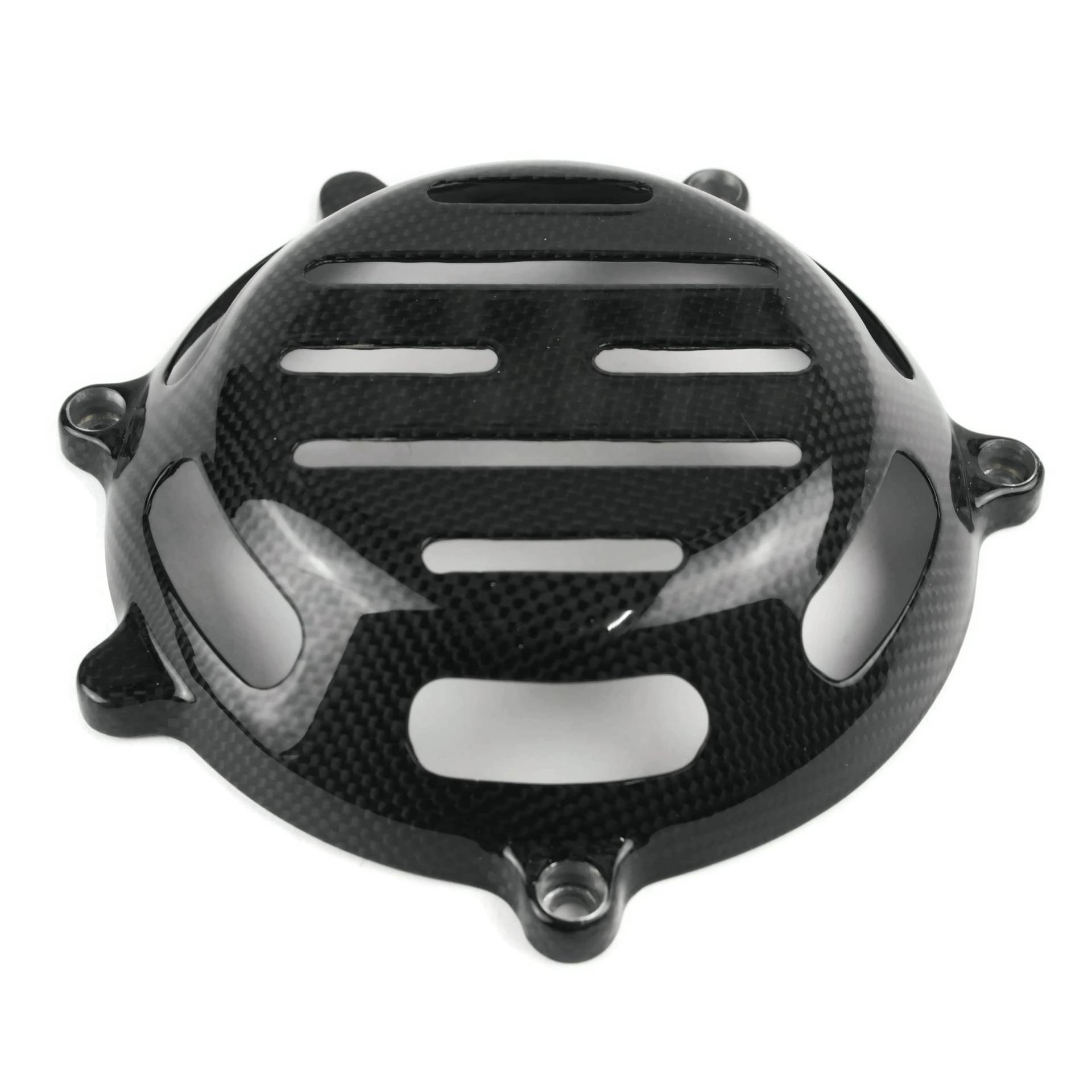100% Carbon Trocken Kupplungsdeckel Offen kompatibel mit Ducati Leinwand Glänzend C von GStradingonline