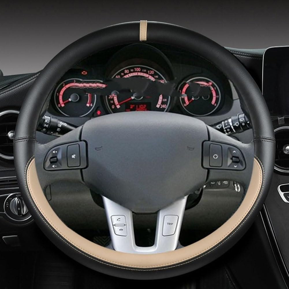 GTALIJHN Auto Lenkradbezug Für Mitsubishi Eclipse Cross 2021-2024, Lenkradhülle Anti Rutsch Atmungsaktiv Lenkrad Abdeckung Lenkradschoner Lenkradschutz Innere Zubehör,F-O GTALIJHN Auto Lenkradbezug Für Mitsubishi Eclipse Cross 2021-2024, Lenkradhülle Anti Rutsch Atmungsaktiv Lenkrad Abdeckung Lenkradschoner Lenkradschutz Innere Zubehör,F-O von GTALIJHN