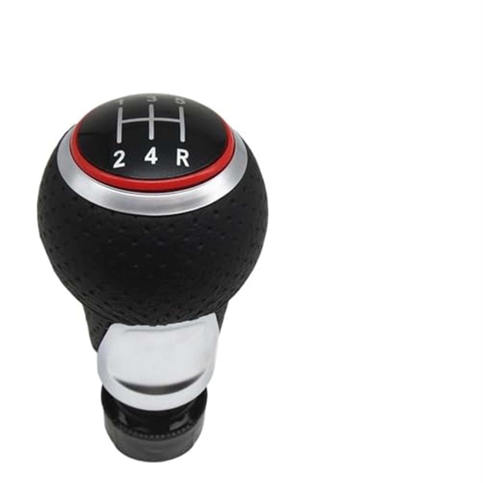 5-Gang-Schaltknauf für Sitz für Leon MK1 für Ibiza 6J Schalthebel Auto Schaltknauf 12 mm 5/6-Gang-Griff Schaltknöpfe Kopf(‎Red 12345r) von GTDTKGANAK