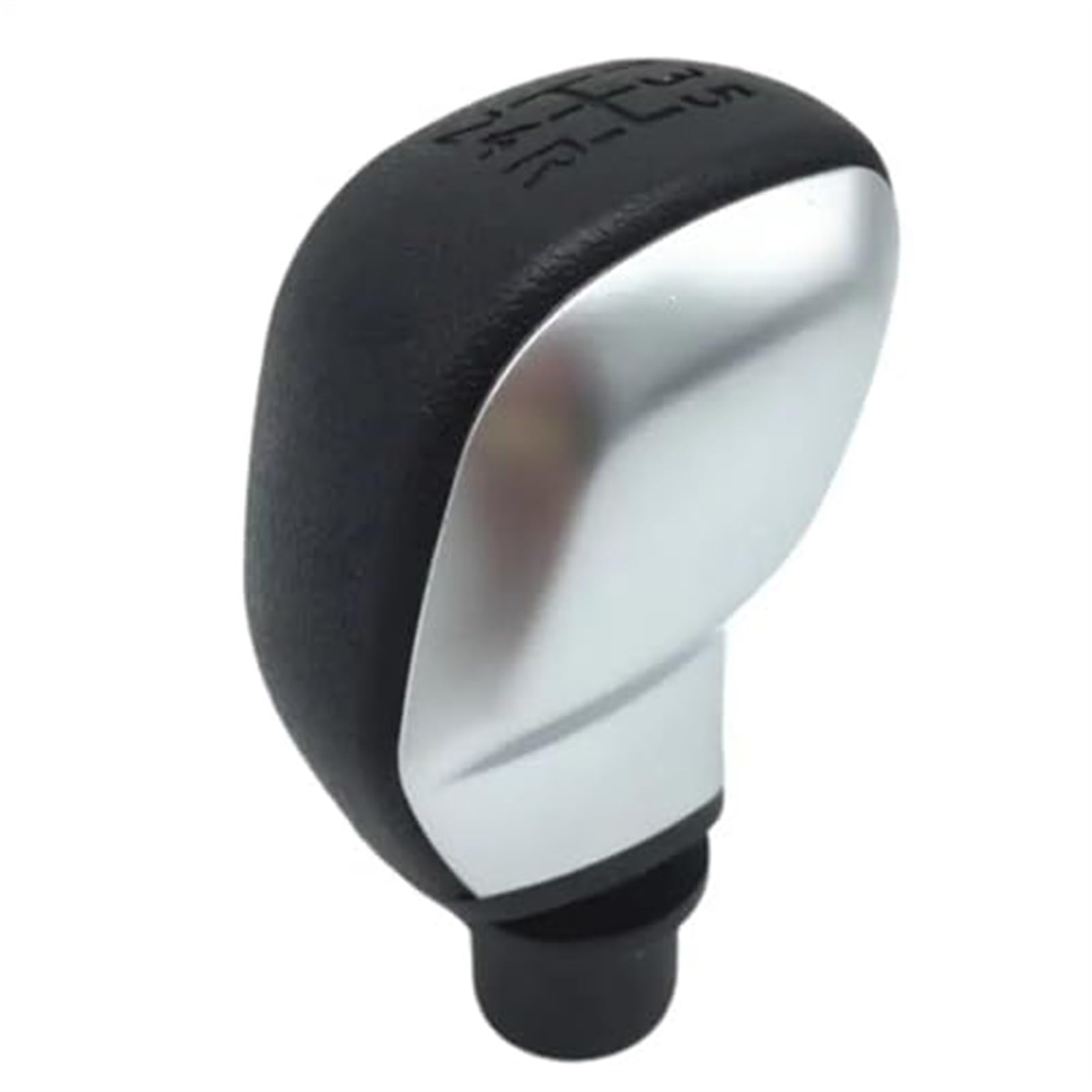 Für Citroen Für C4 MK1 2004 2005 2006 2007 2008 Manueller Schaltknauf Schalthebelmanschette Gamasche Kofferraumabdeckung Schaltknöpfe Kopf(‎Silver Gear Knob) von GTDTKGANAK