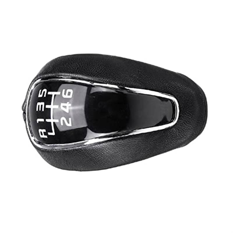 Für Hyundai IX25 für Creta 2012 2013 2014 2015 2016 6 Geschwindigkeit PU Leder Auto MT Schaltknauf Hebel Stick Shifter Knob Schaltknöpfe Kopf von GTDTKGANAK