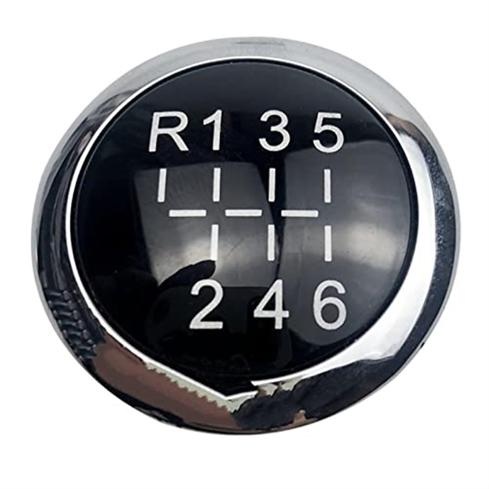 Für OPEL Für Astra Für Corsa D 2004 2005 2006 2007 2008 2009 2010 5/6 Geschwindigkeit Auto Schaltknauf Emblem Abzeichen Kappe Obere Abdeckung Schaltknöpfe Kopf(6 Speed R1234562) von GTDTKGANAK