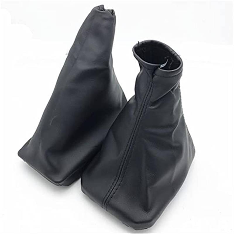 Für OPEL Für Corsa C Auto Schaltknauf Hebel Gamasche Boot Auto Parkplatz Handbremse Griffe Fall Auto Schaltknauf Kopf Schaltknöpfe Kopf(‎Combo 2pcs) von GTDTKGANAK