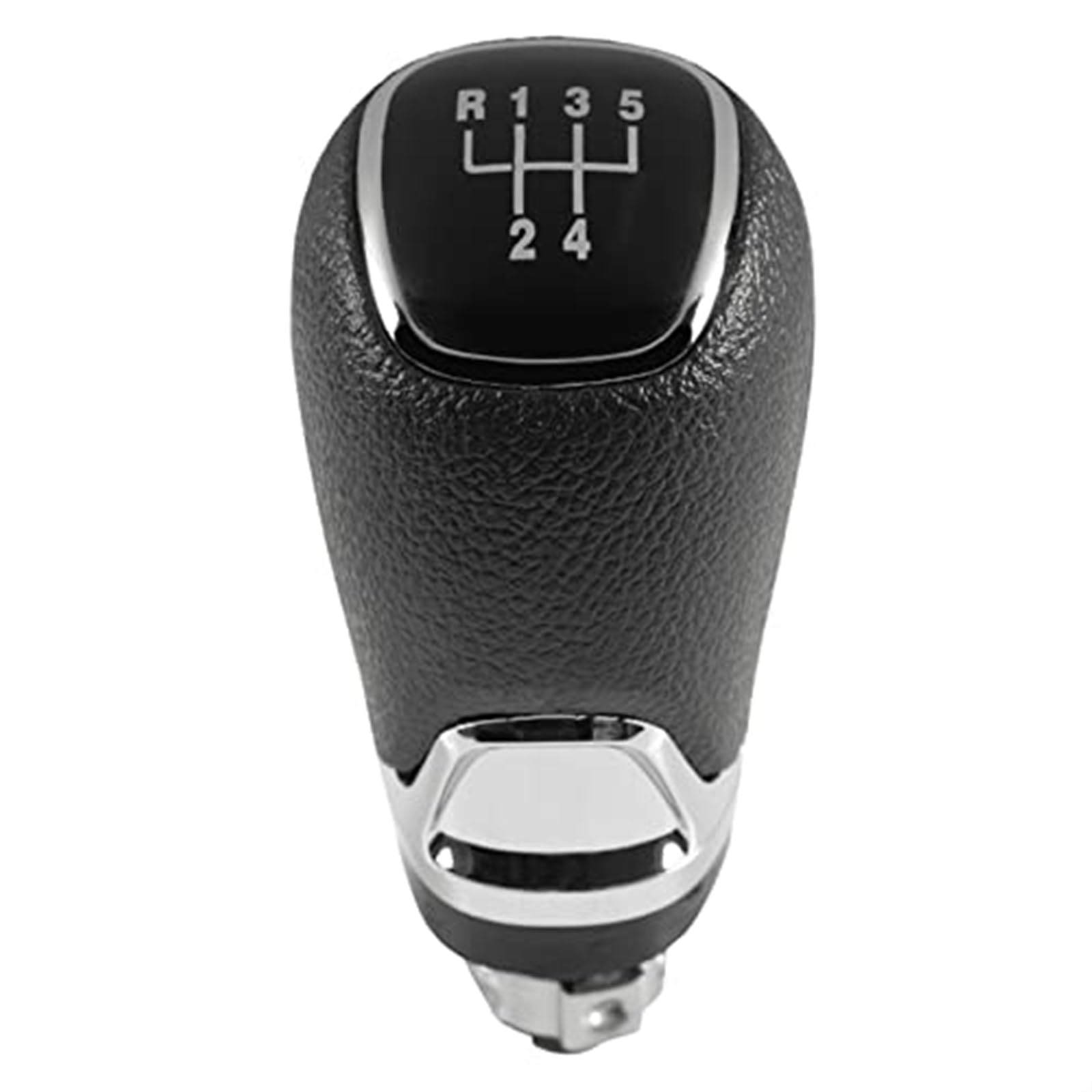 Für Skoda Für Octavia Für A5 Für A6 2004 2005 2006 2007 2008 2009-2012 PU Leder Getriebe Gaitor Boot Abdeckung Auto Schaltknauf Kopf Schaltknöpfe Kopf(‎5speed Gearknob Only) von GTDTKGANAK