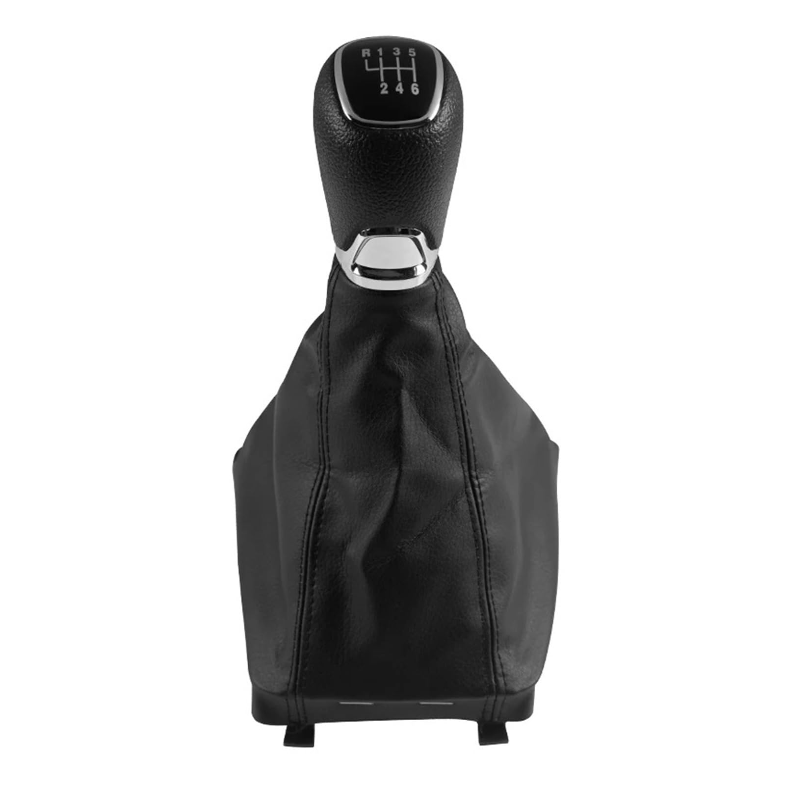 Für Skoda Für Superb Für 3T Für MKII 2008 2009 2010 2011 2012 Schaltknauf Kragenhebel Schalthebel Hand Speed ​​Ball 5/6 Geschwindigkeit Schaltknöpfe Kopf(Gearknob 6 Speed) von GTDTKGANAK