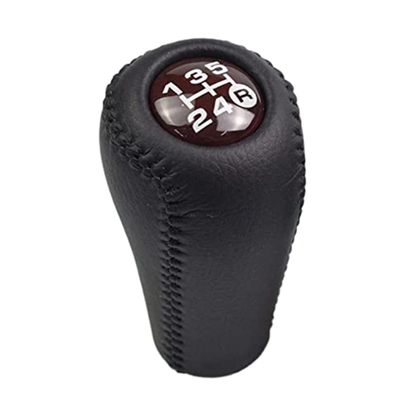 Für Toyota Für Prado Für LC120 Für Cruiser Für Prado 2003 2004-2009 Auto 5 Geschwindigkeit MT Schaltknauf übertragung Getriebe Shift Leder Schaltknöpfe Kopf(Redwood- 18) von GTDTKGANAK