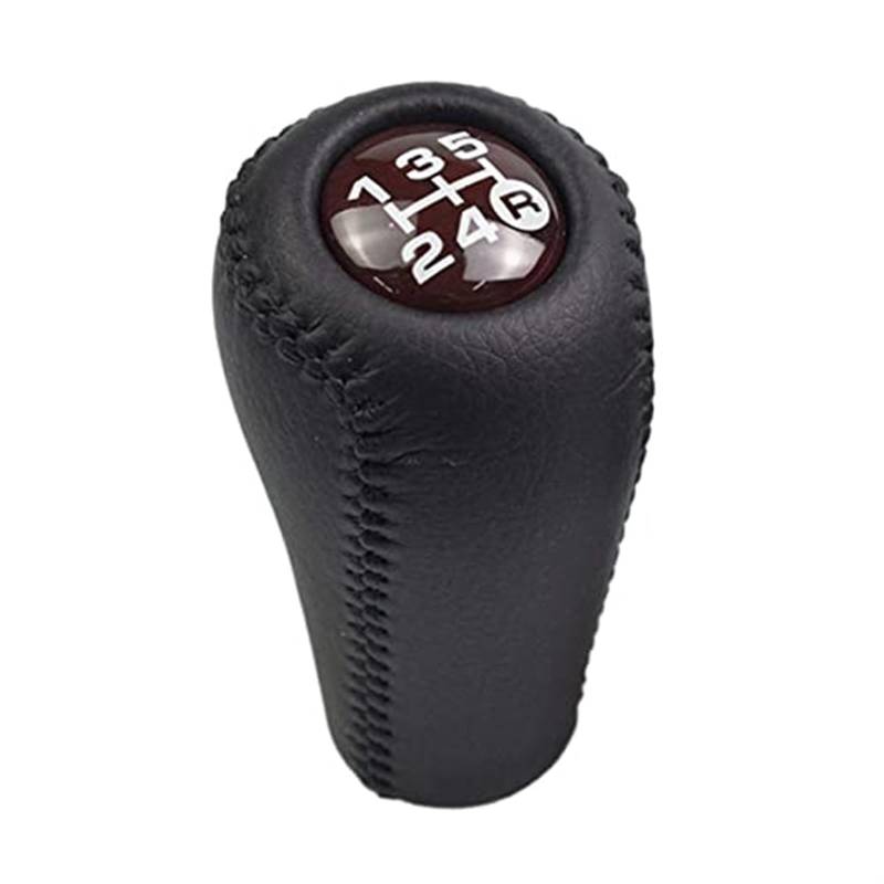 Für Toyota Für Prado Für LC120 Für Cruiser Für Prado 2003 2004-2009 Auto 5 Geschwindigkeit MT Schaltknauf übertragung Getriebe Shift Leder Schaltknöpfe Kopf(Redwood- 18) von GTDTKGANAK
