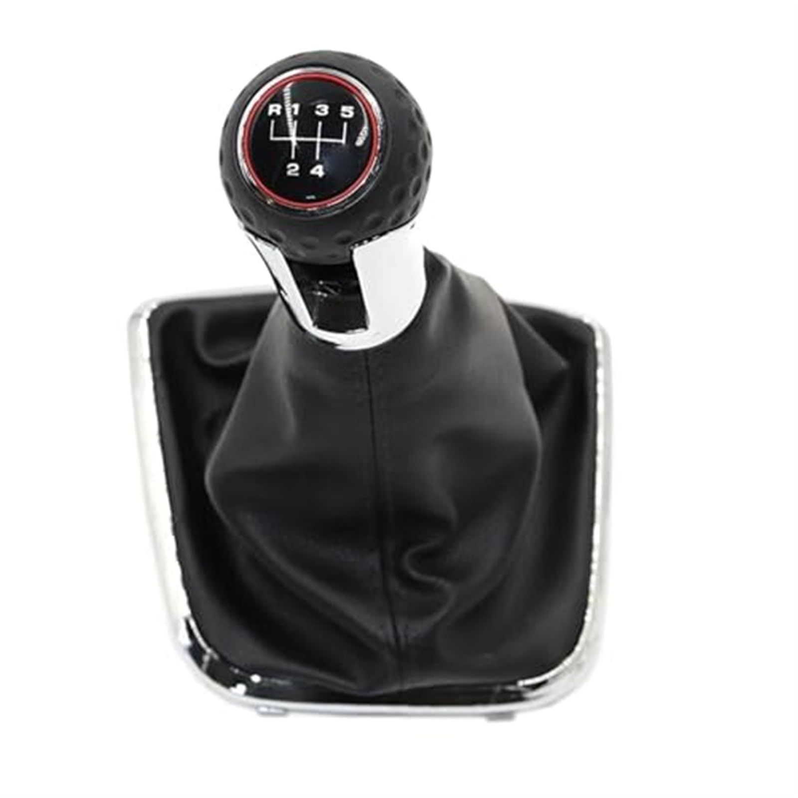 Für VW für Polo 6R 2009 2010 2011 2012 2013 2014 Auto 5/6-Gang-Schaltknauf Hebel Gaitor Kofferraumabdeckung 5-Gang-Schaltknauf Schaltknöpfe Kopf(‎R12345 Type 2) von GTDTKGANAK