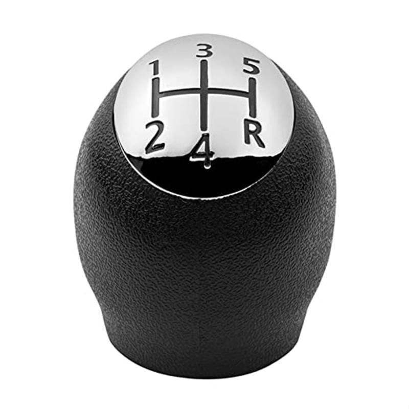 Für Vauxhall Für Opel Für Movano Auto Styling ABS Schaltknauf Hebel Shifter Stick Stift Auto Schaltknauf Kopf Schaltknöpfe Kopf(5 Speed1) von GTDTKGANAK