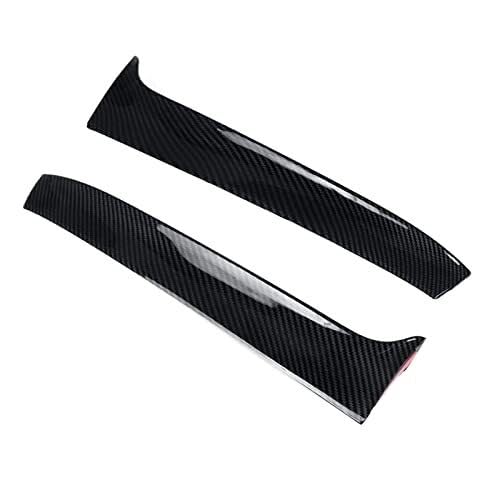 Heckspoiler Auto Heckscheibenflügel Für VW Für Golf 7 MK7 R Für Variant Für Wagen 2014-2017 Spoiler Seitensplitter Canards Aufkleber Verkleidung Kofferraumspoiler Heckspoiler(Carbon Fiber Look) von GTDTKGANAK